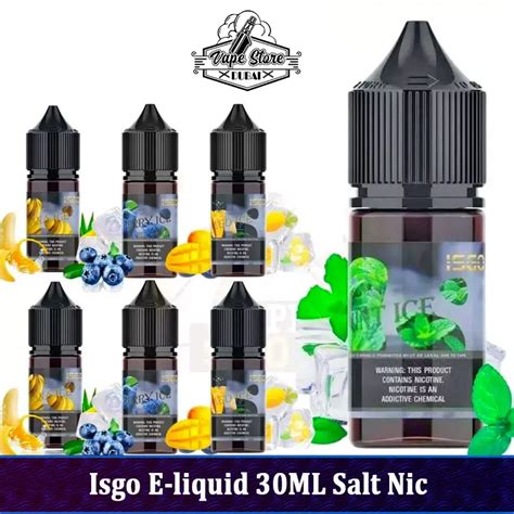 Isgo E Liquid 30ML Salt Nic In Dubai VAPEDUBAISTORE