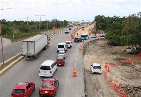 Implementan Operativo Vial Por Obras En Bulevar Colosio De Canc N