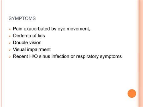 Approach To Pain Ophthalmoplegia Ppt