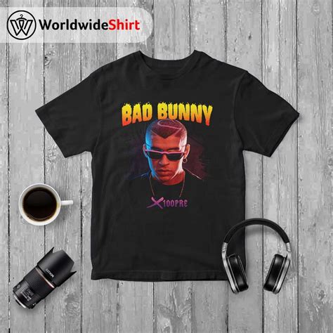 Bad Bunny X100pre Tour T Shirt Bad Bunny Rapper Shirt Rapper Shirts Tour T Shirts Shirts