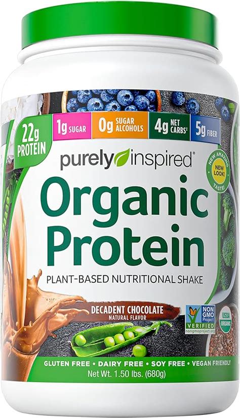 Purely Inspired Organic Protein Shake 100 Plant Based Protein