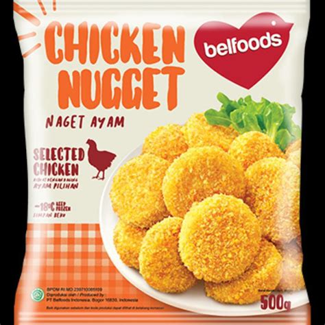 Jual BELFOODS Chicken Nuggets 500gr Shopee Indonesia