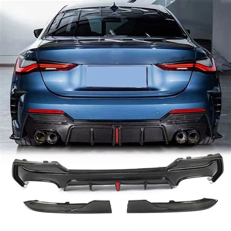 Buy OPASDH Carbon Fiber Rear Diffuser For BMW 4 Series G22 Coupe 2021