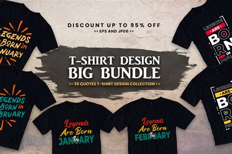 T Shirt Designs Bundle Bundle Creative Fabrica