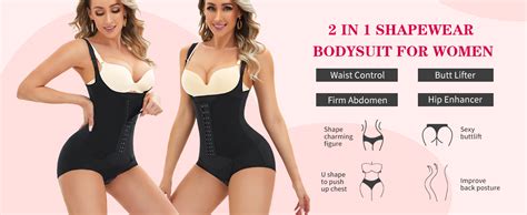 Gotoly Women Waist Trainer Bodysuit Tummy Control Corset Full Body