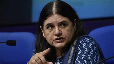 maneka gandhi  rare outspoken minister   modi government