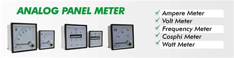 Analog Panel Meter – DV Electrical Products