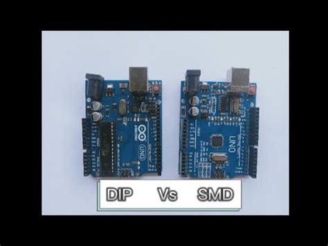 Arduino Uno Dip Vs Smd Youtube