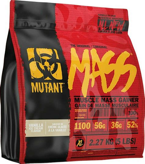 Mutant Mass Muscle Mass Gainer Vanilla Ice Cream Kg