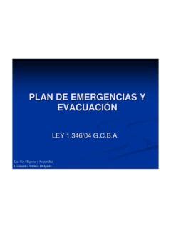 Plan De Emergencias Y Evacuaci N Plan De Emergencias Y Evacuaci N