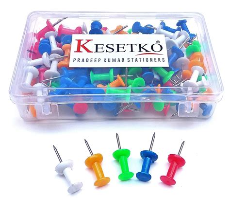 Kesetko Pins Tacks Thumb Pins Push Pins Piece Board Pins