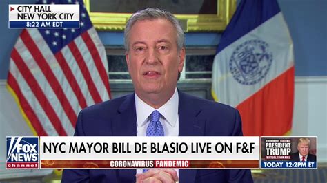 Mayor de Blasio warns NYC hospitals will 'start to go broke' from coronavirus without help | Fox ...