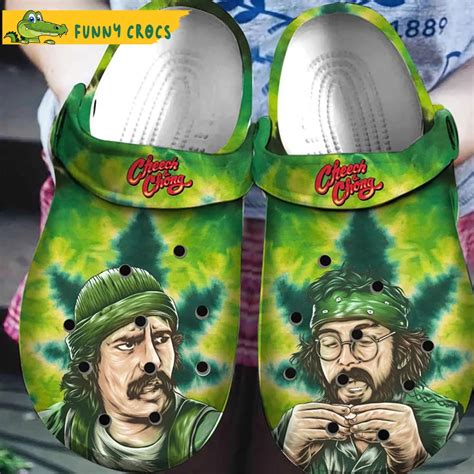 Cheech And Chong Weed Crocs Clog Shoes Discover Comfort And Style