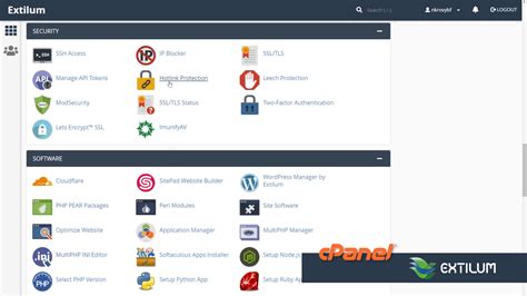 Enable Hotlink Protection CPanel Extilum Knowledgebase