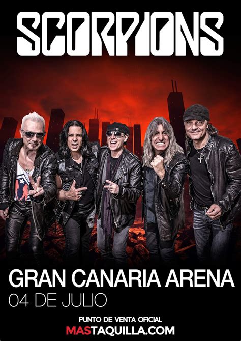 Crónica del concierto de Scorpions en el pabellón Gran Canaria Arena