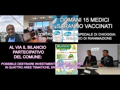 Tg Azzurra Domani Medici Vaccinati Contro Il Covid All Ospedale Di