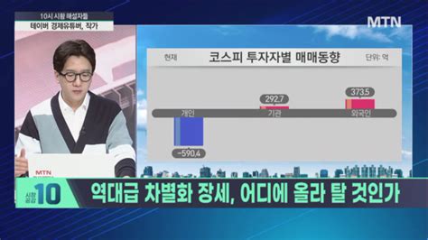 10시 시황 해설자들 해설자들 2차전지 없이는 소외감 극한 차별화 장세 어디에 올라 탈 것인가