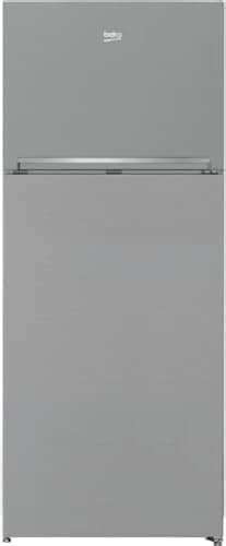 سعر Beko Nofrost Refrigerator 430 Liter Two Doors Stainless Steel