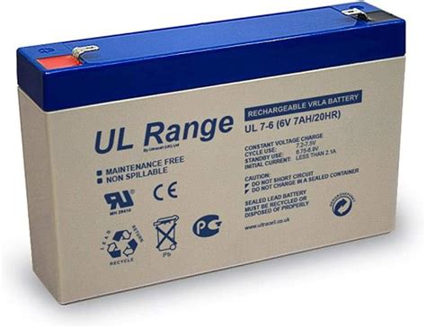 Ultracell Ul Lead Acid Battery Ah V Amazon Ae Electronics