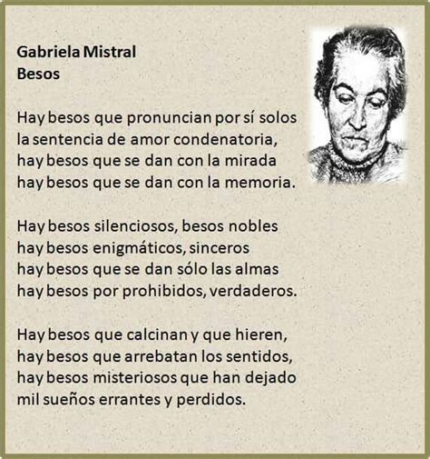 Pin De Maria Jose En Gabriela Poemas Palabras Bonitas Gabriel Mistral