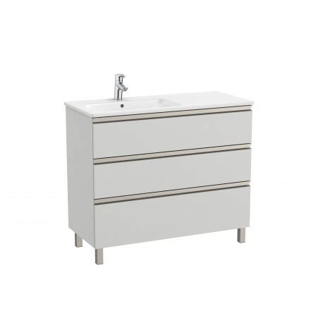 Pack Unik Mueble De Cajones Lavabo A La Izquierda The Gap Roca