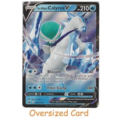 Ice Rider Calyrex Pokemon Trading Card Game Trading Card Games