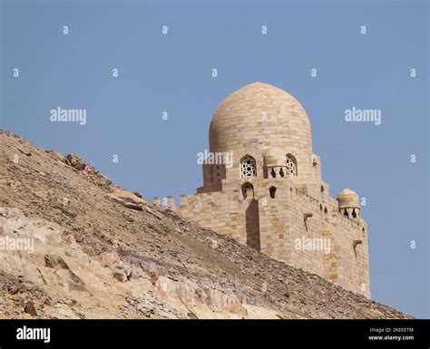 Mausoleum Of Aga Khan In Aswan Egypt Stock Photo Alamy