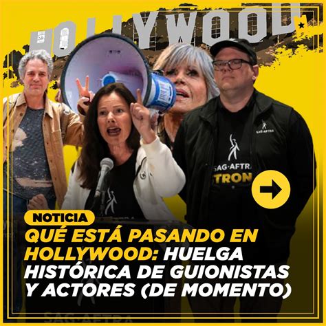 Espinof On Twitter Rt Sensacine 🎬 ¿qué Está Pasando En Hollywood Huelga Histórica De