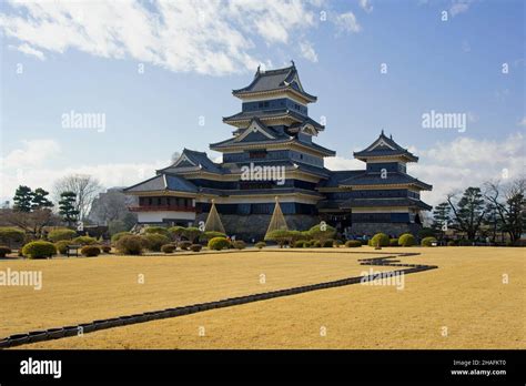 Matsumoto Castle in Matsumoto, Nagano prefecture, Japan Stock Photo - Alamy