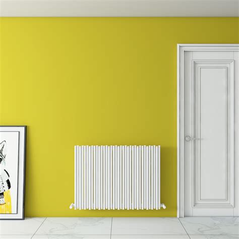 Buy Carisa Pipette Horizontal White Designer Radiator Poshrads