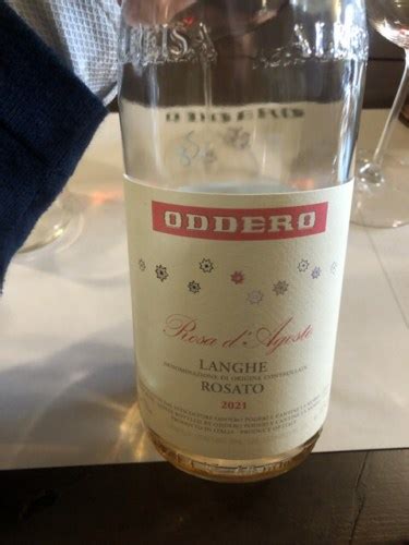 Oddero Rosa D Agosto Rosato Vivino Us