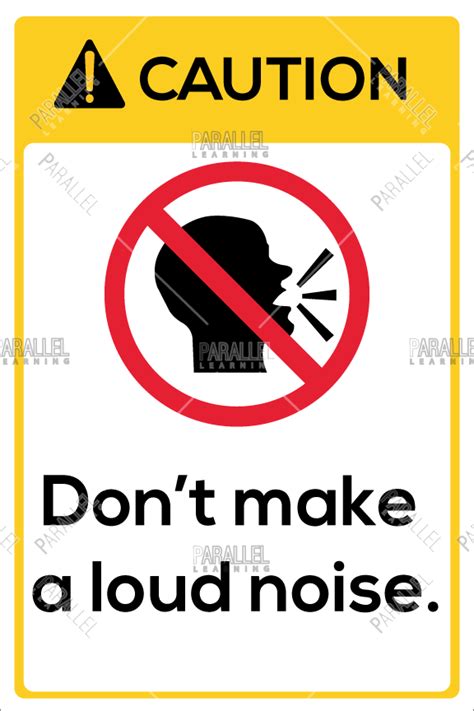 Dont Make A Loud Noise Dont Make A Loud Noise Signage Dont Make