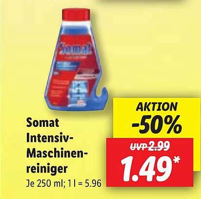 Somat Intensiv Maschinen Reiniger Angebot Bei Lidl Prospekte De