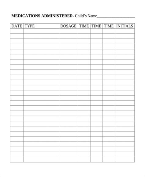 Log Book Templates 16 Free Printable Word Excel And Pdf Formats