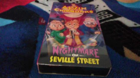 Alvin And The Chipmunks Nightmare On Seville Street 1993 Factory Sealed