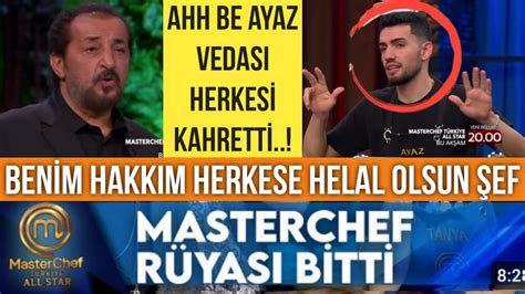 Masterchef Allstar Kasim Da Elenen S M A Iklandi Yari Maci Dan