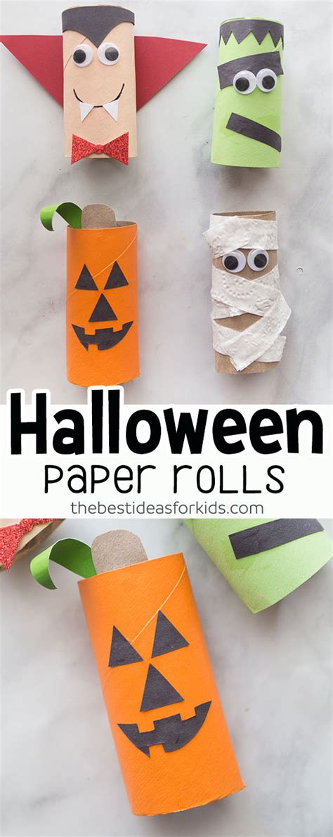 Halloween Toilet Paper Roll Crafts | Halloween toilet paper roll crafts ...