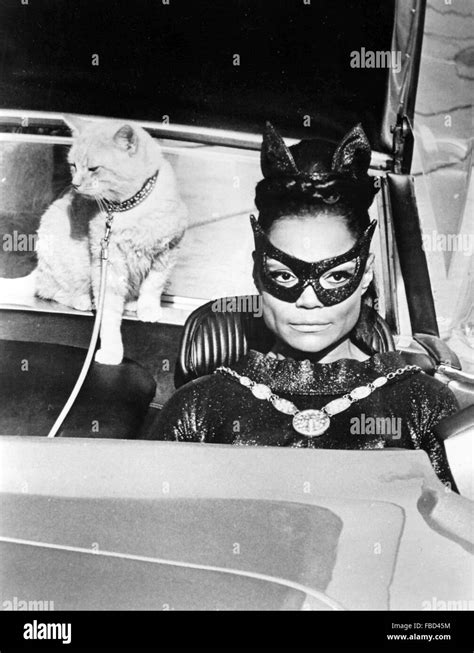 Eartha Kitt 1927 2008 As Catwoman In The Late 1960s 20th Century Fox Us Tv Series Of Batman