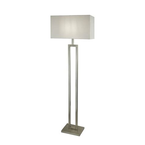 Satin Silver Floor Lamp Fl13