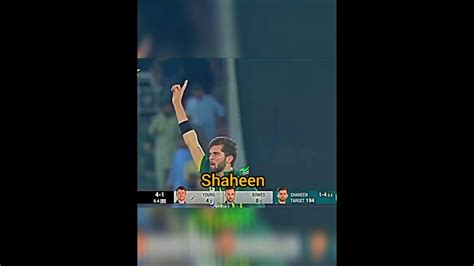 Shaheen Shah Afridi Wickets Youtube Short Ytshort Youtube