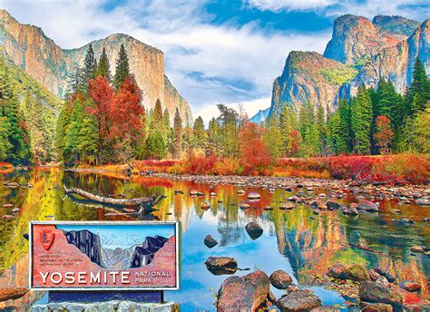 Yosemite National Park 1500 Pieces Kodak Puzzle Warehouse