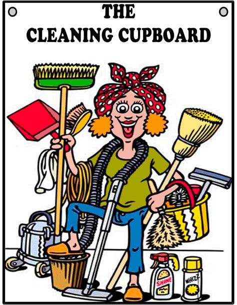 Funny Cleaning Cartoon