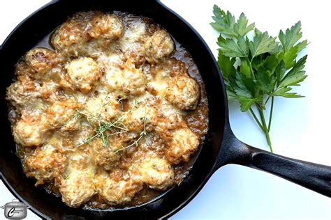 French Onion Soup Meatballs Constantly Cooking With Paula Roy
