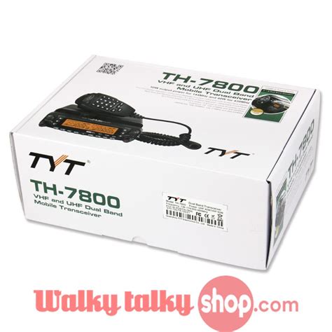 TYT TH-7800 Dual Band Mobile Transceiver with Cross Band Repeater ...