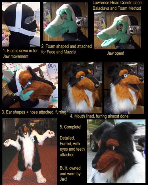 Lawrence Head Construction By Fursuit On Da Fursuit Tutorial Fursuit