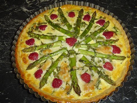 Fr Hlings Quiche Mit Gr Nem Spargel Chefkoch De