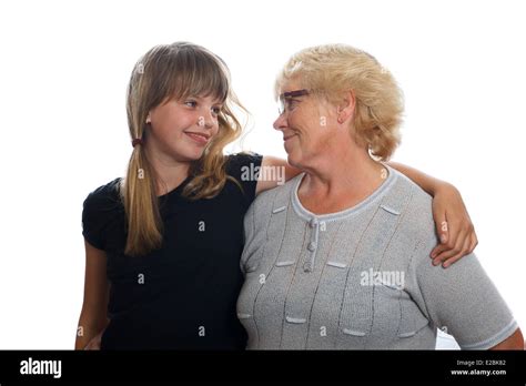 Mamie Et Fille Banque De Photographies Et Dimages à Haute Résolution Alamy