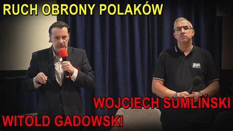 Ruch Obrony Polak W Witold Gadowski Wojciech Sumli Ski Youtube