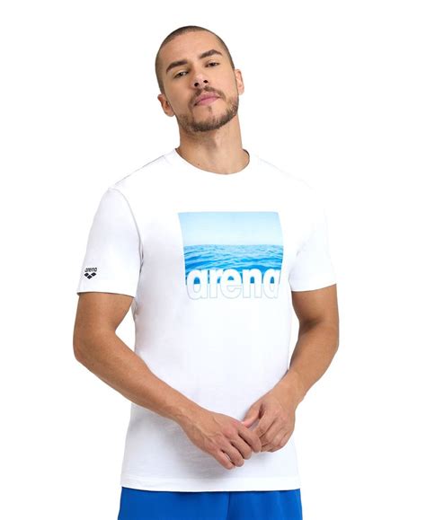 Koszulka T shirt męski Arena Solid Cotton rozm XXL Arena Sport