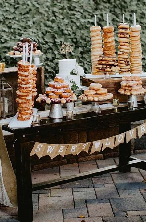 Wedding Donuts A Fun Alternative Wedding Dessert Ideas Donut